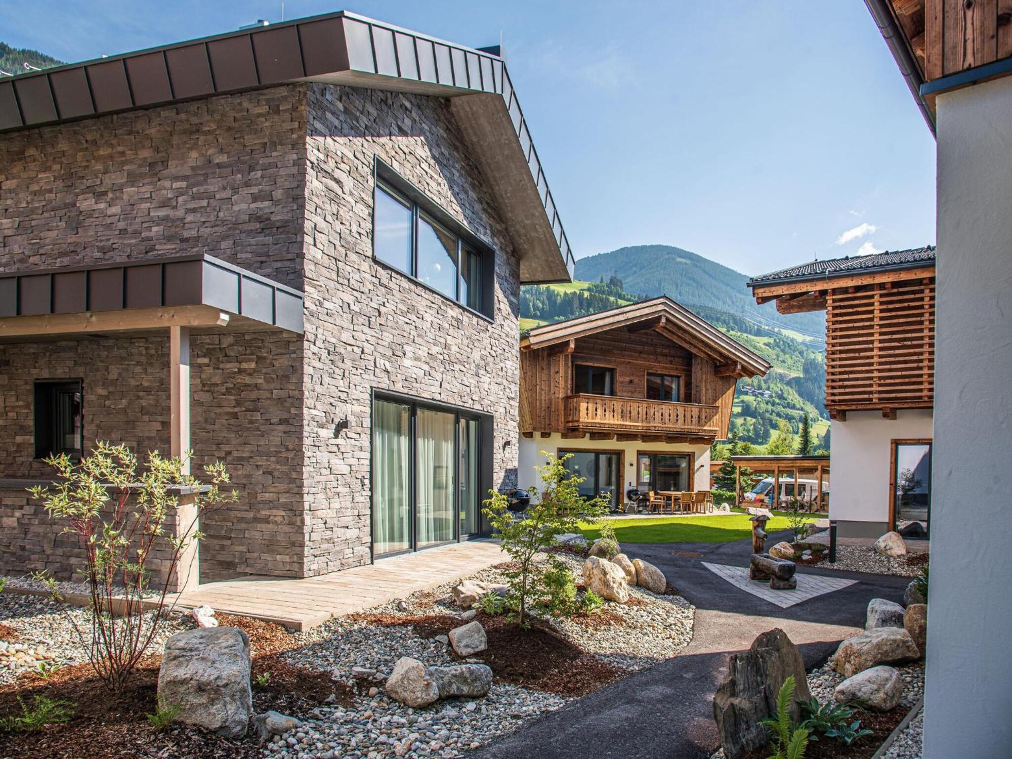 The Village Chalet Stone House Wald im Pinzgau Exteriér fotografie