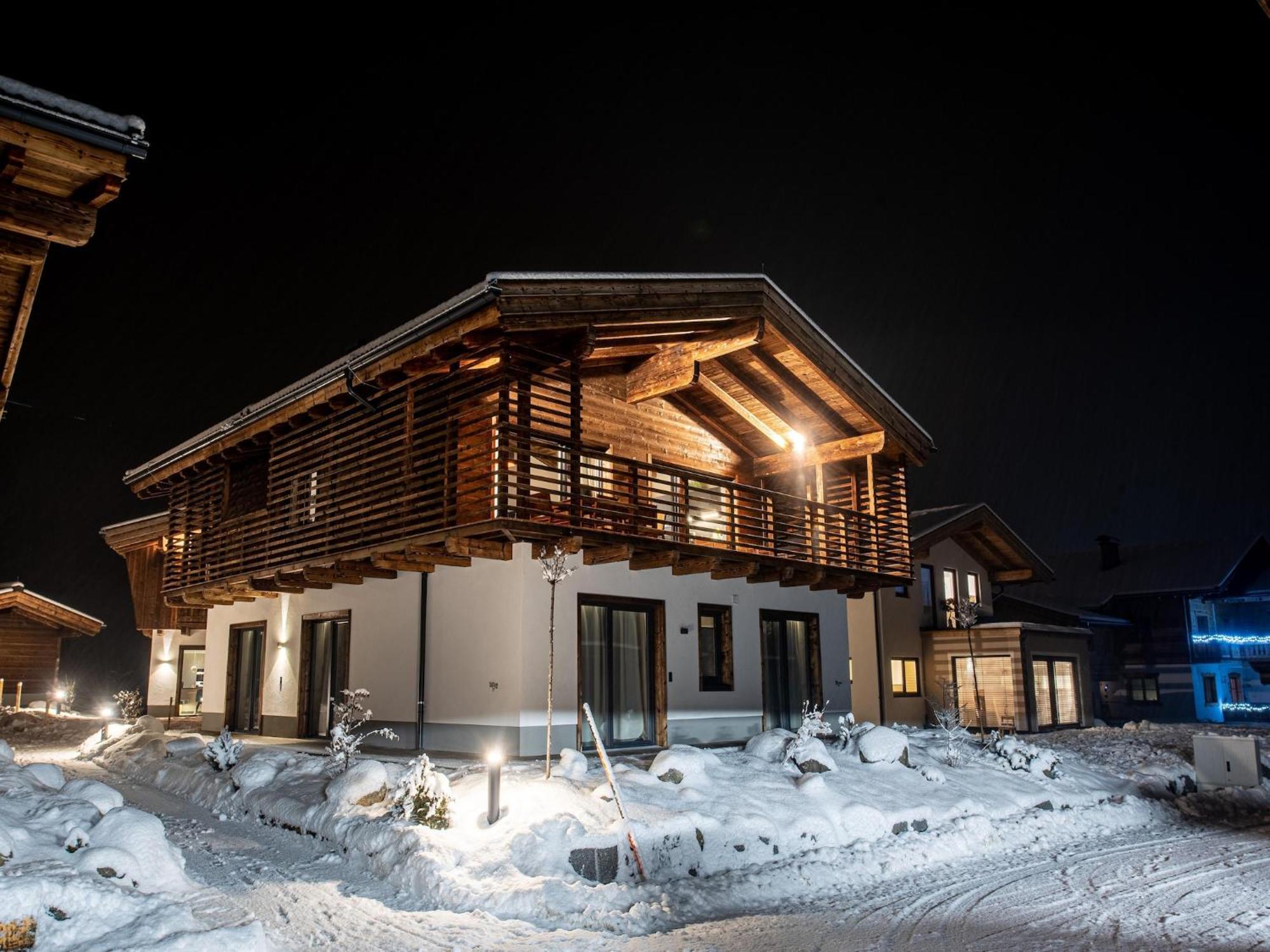 The Village Chalet Stone House Wald im Pinzgau Exteriér fotografie