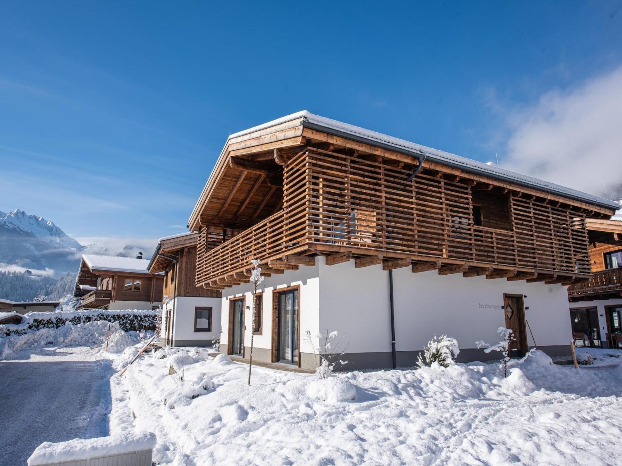 The Village Chalet Stone House Wald im Pinzgau Exteriér fotografie