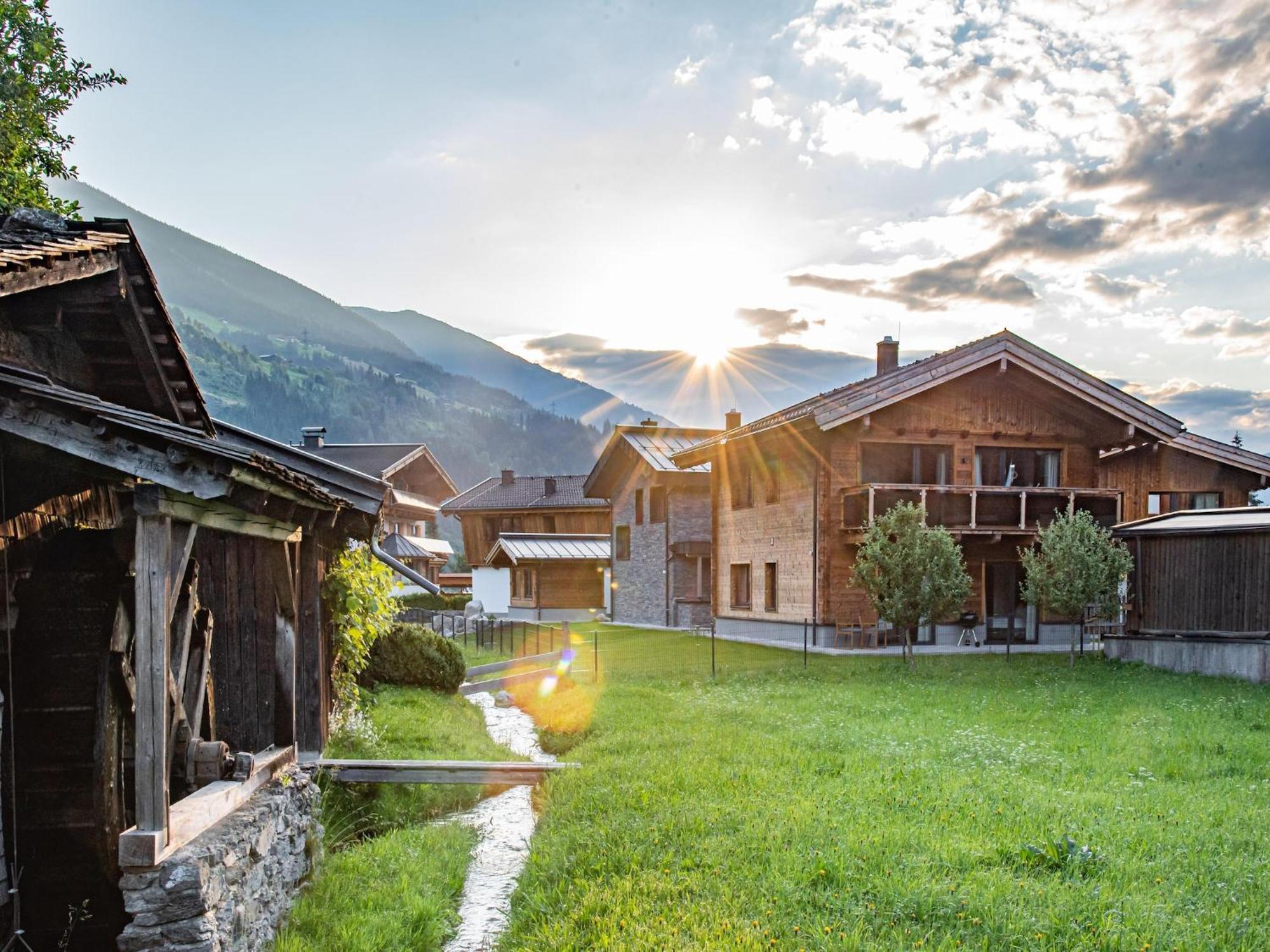 The Village Chalet Stone House Wald im Pinzgau Exteriér fotografie